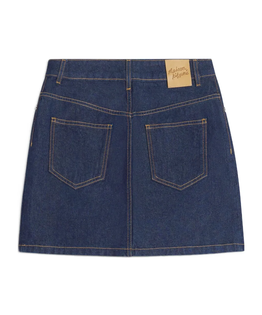 Denim Mini Skirt