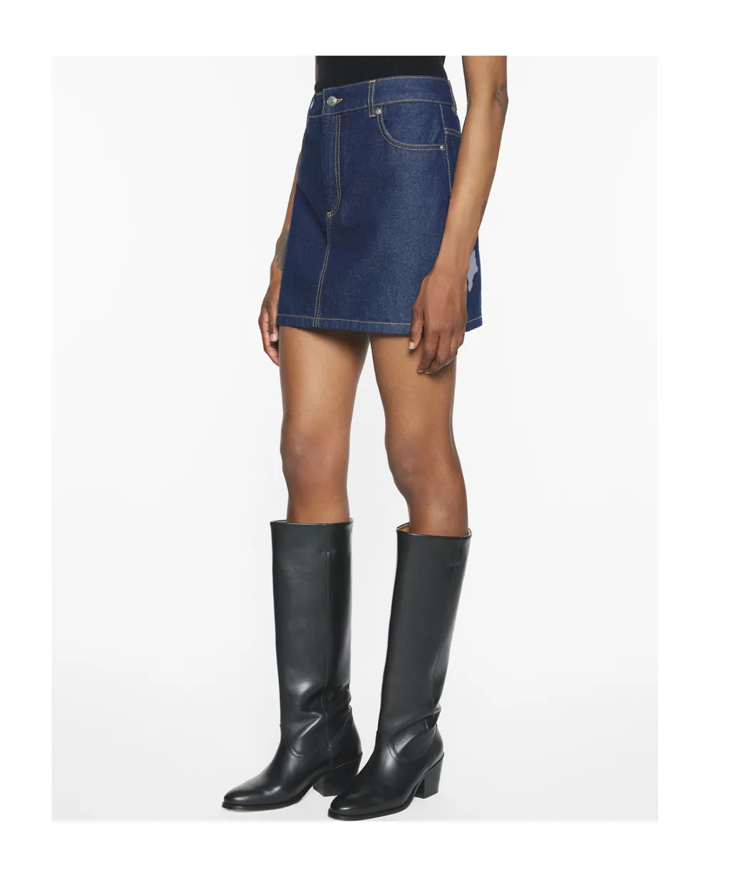 Denim Mini Skirt