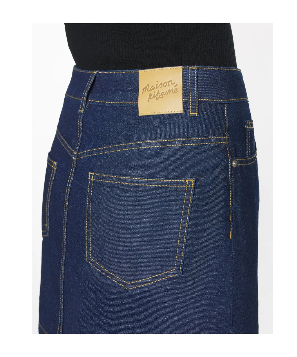 Denim Mini Skirt