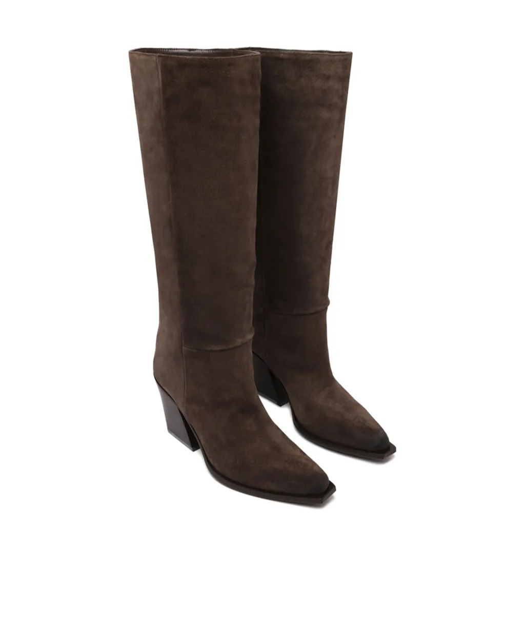 Square-Toe Boots