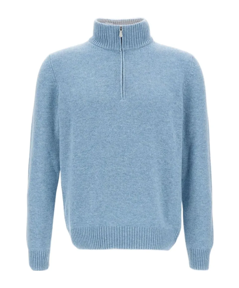 Gran Sasso Long-Sleeved Half-Zip Jumper