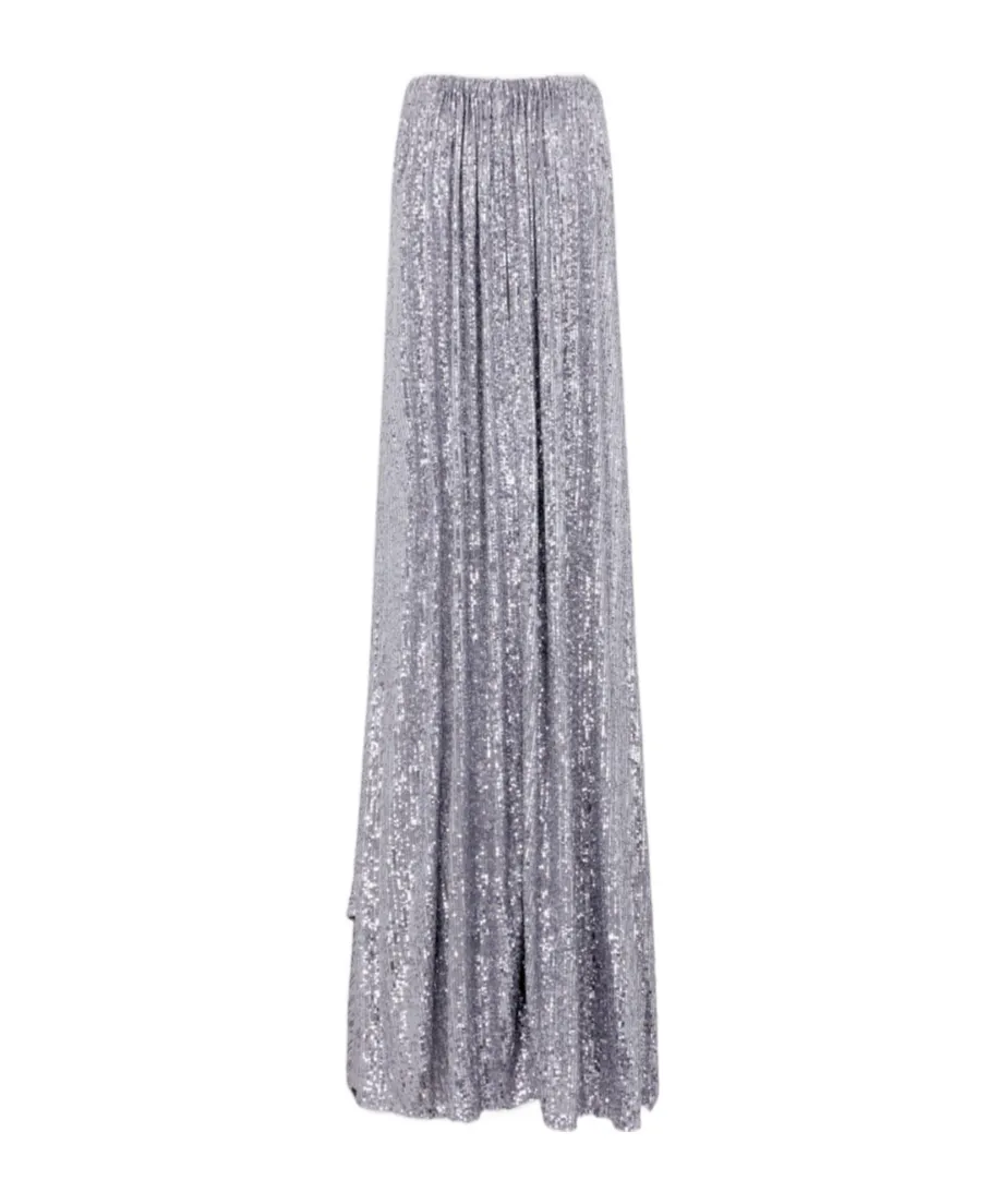 Sequined High-Low Dress