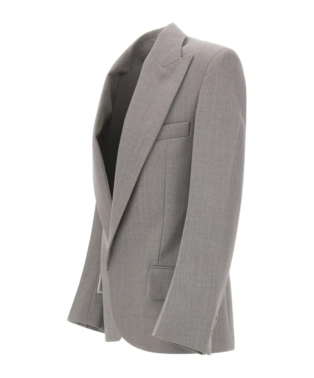 Long-Sleeved Suit Jacket