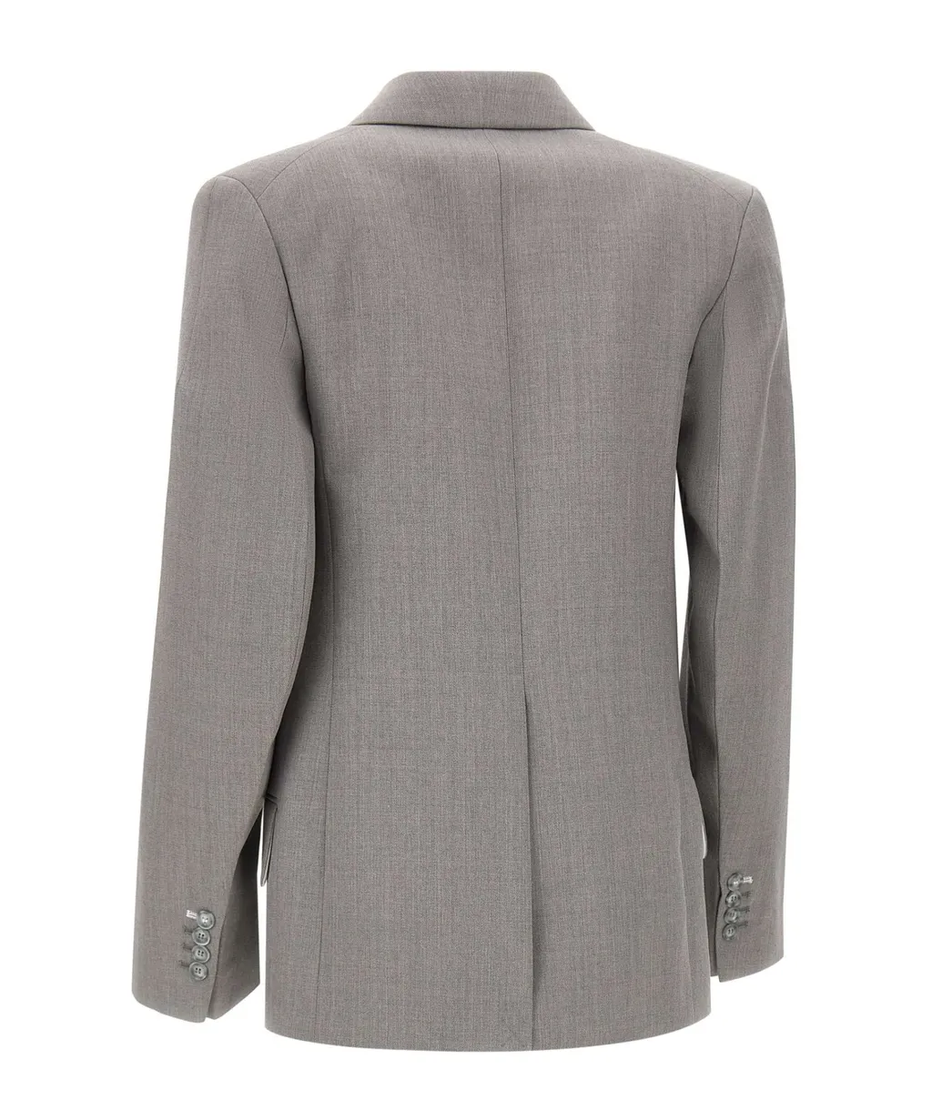 Long-Sleeved Suit Jacket