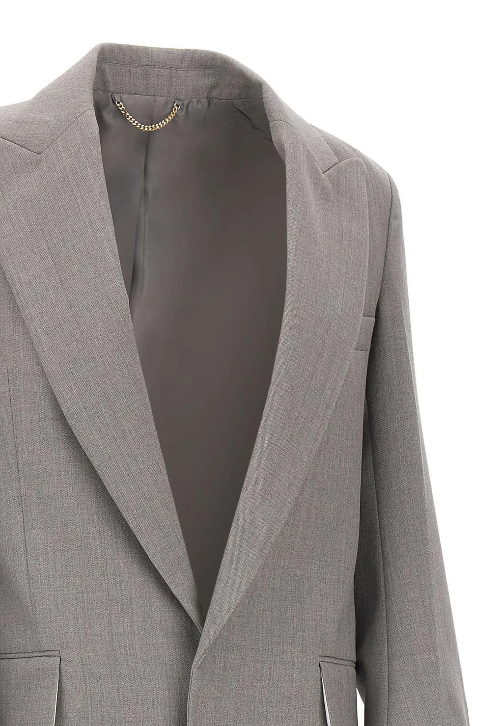 Long-Sleeved Suit Jacket