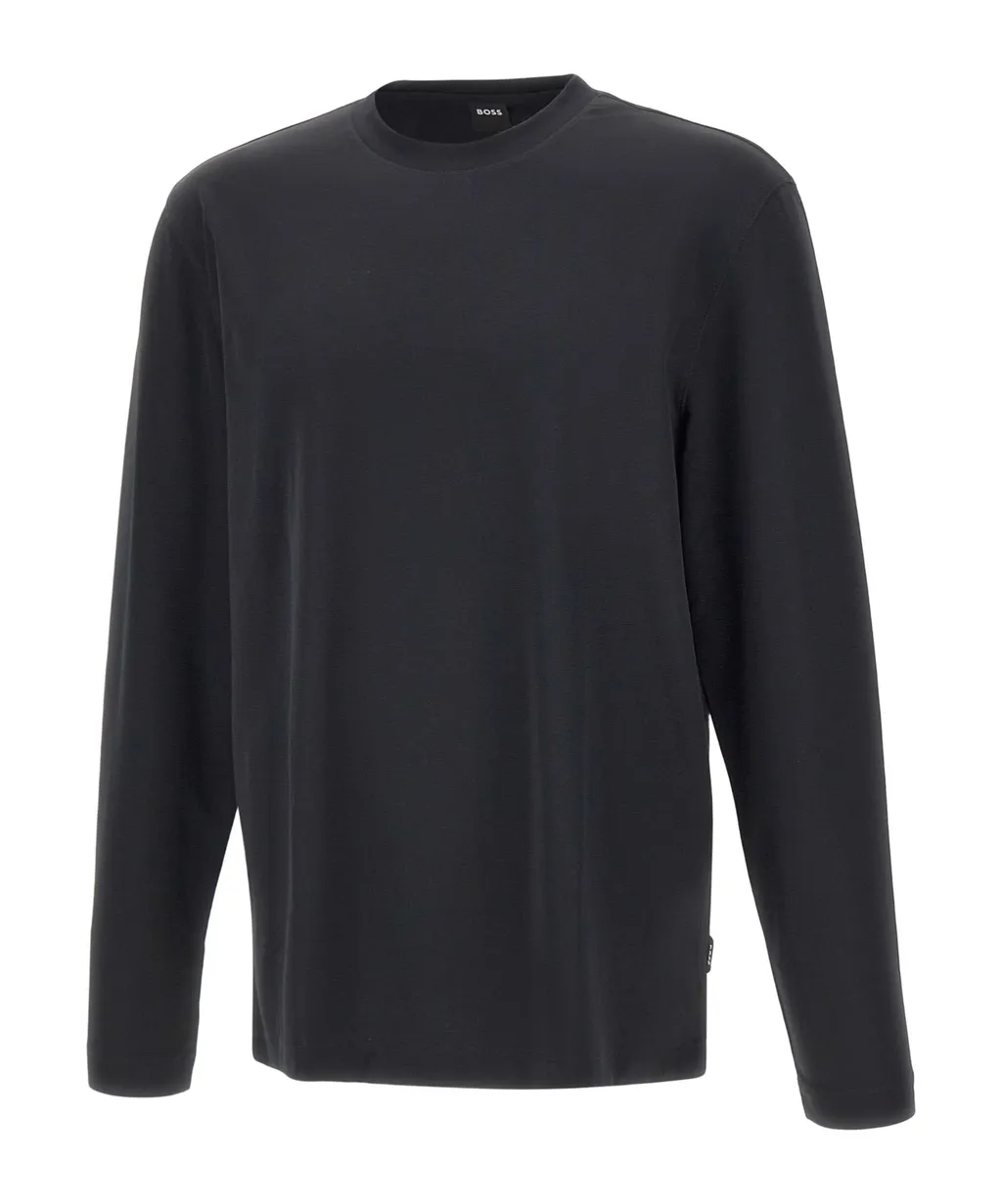 Crew-Neck Long-Sleeve Sweatshirt