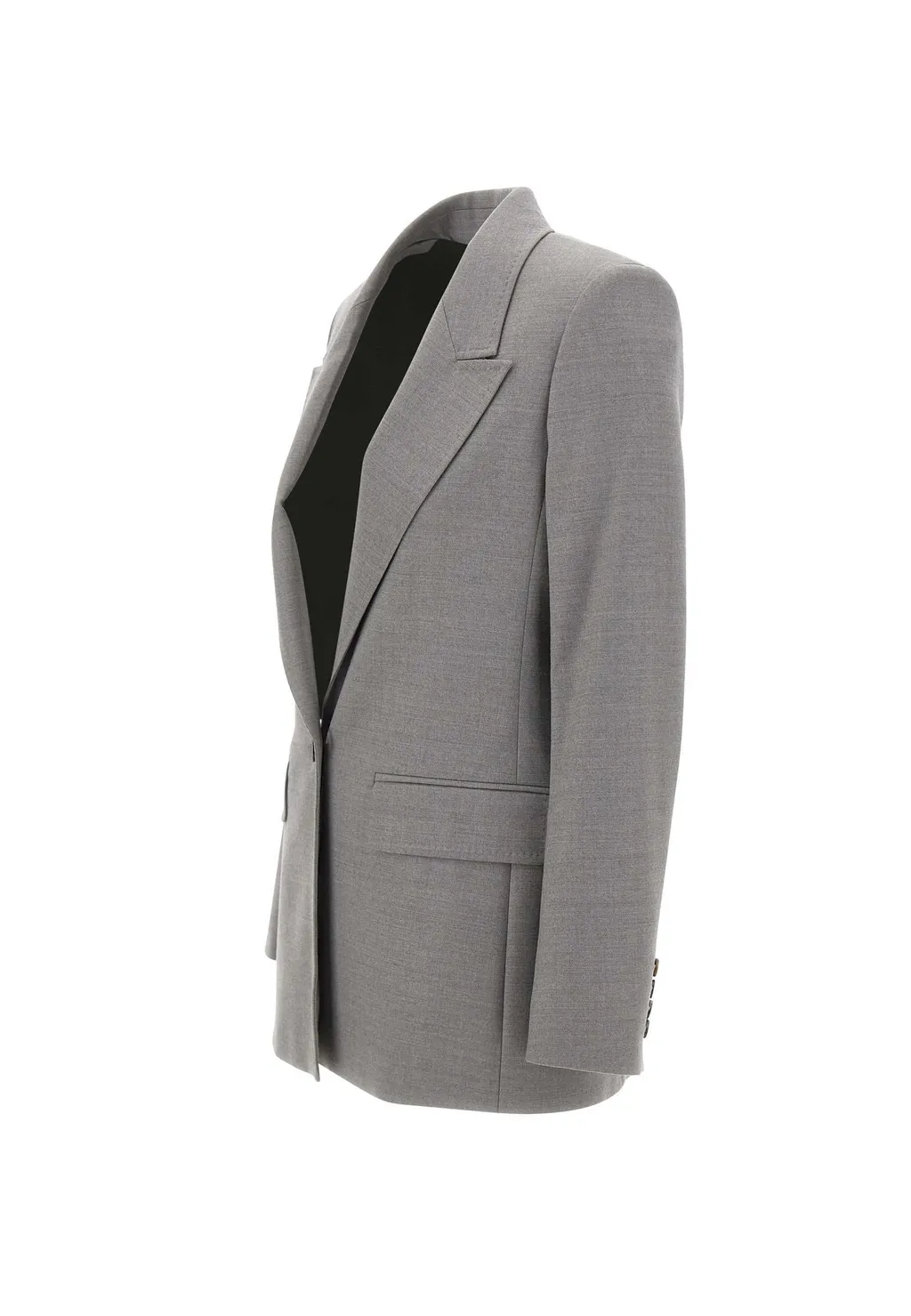 Max Mara Studio Bolsena Single-Breasted Tailored Blazer