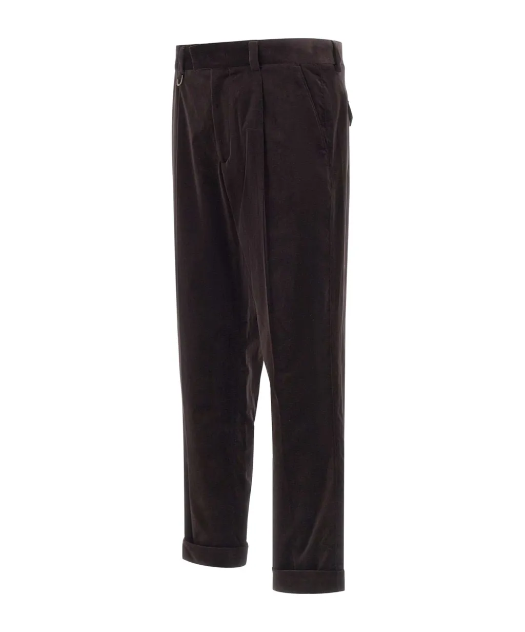Paolo Pecora Stretch Velvet Pants