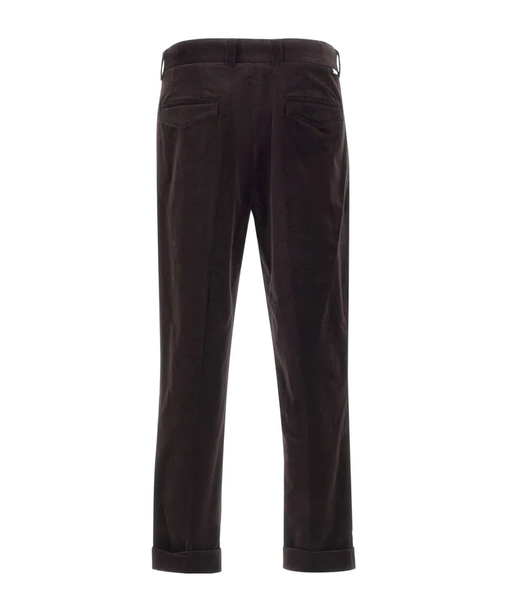 Paolo Pecora Stretch Velvet Pants