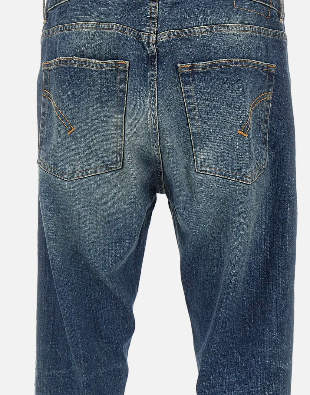 Dondup Faded Straight-Leg Jeans