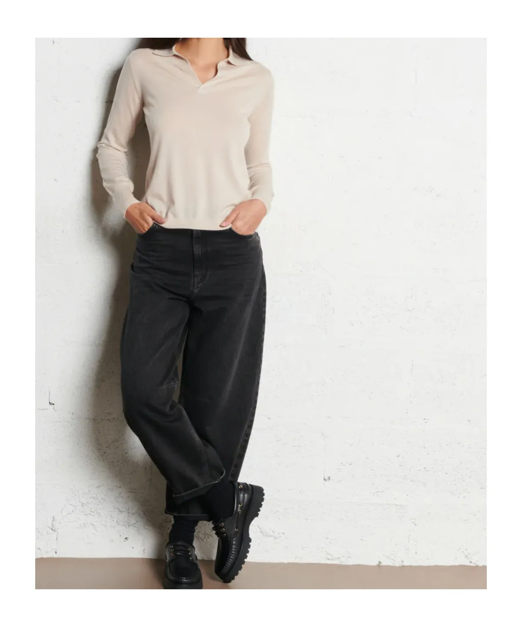 Weekend Max Mara Cappa Knitted Polo Shirt