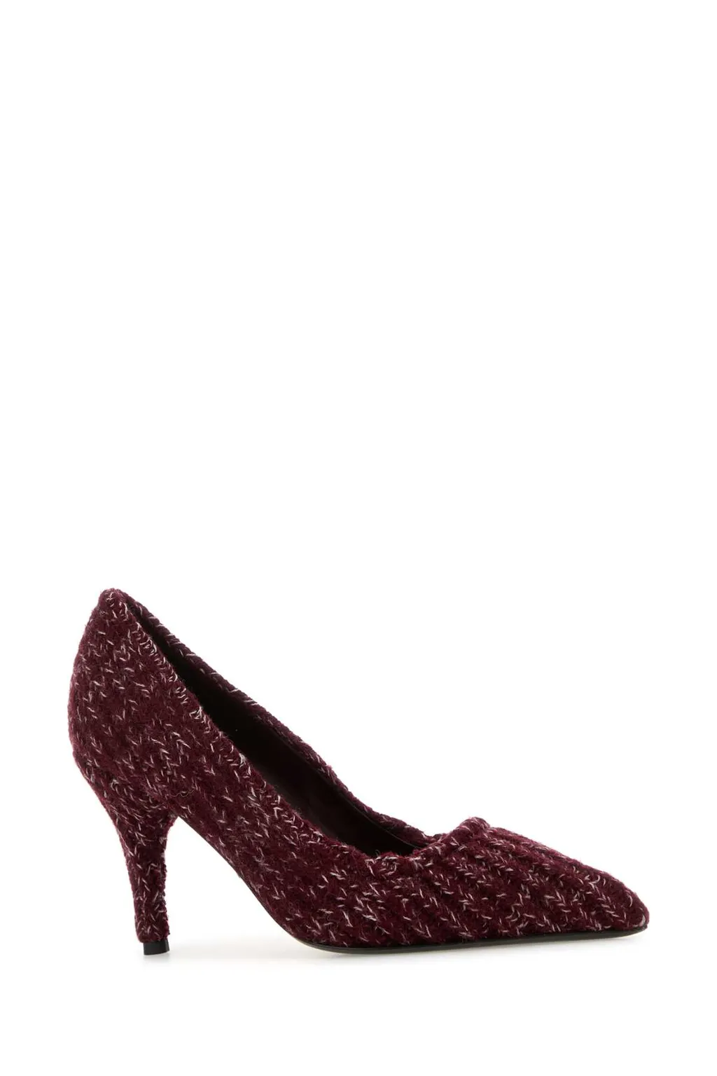 Prada Knitted Pointed-Toe Pumps