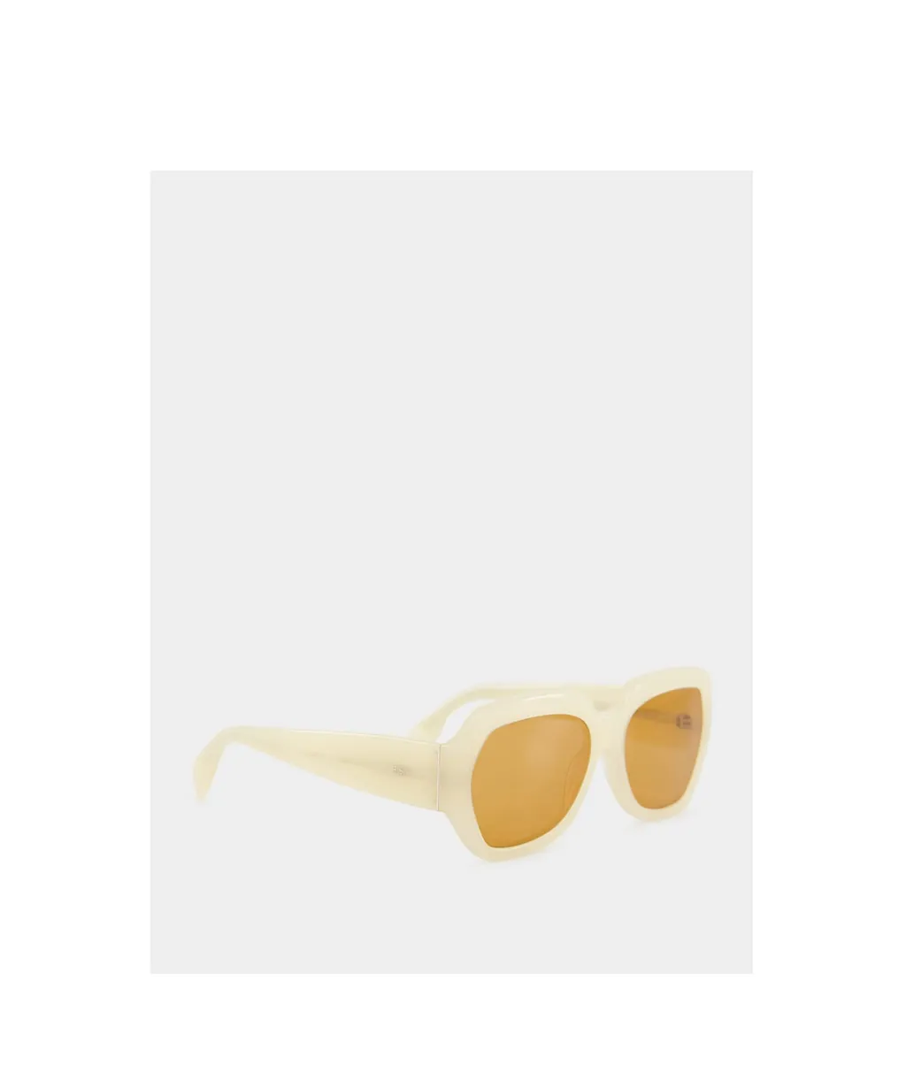 Geometric-Frame Sunglasses