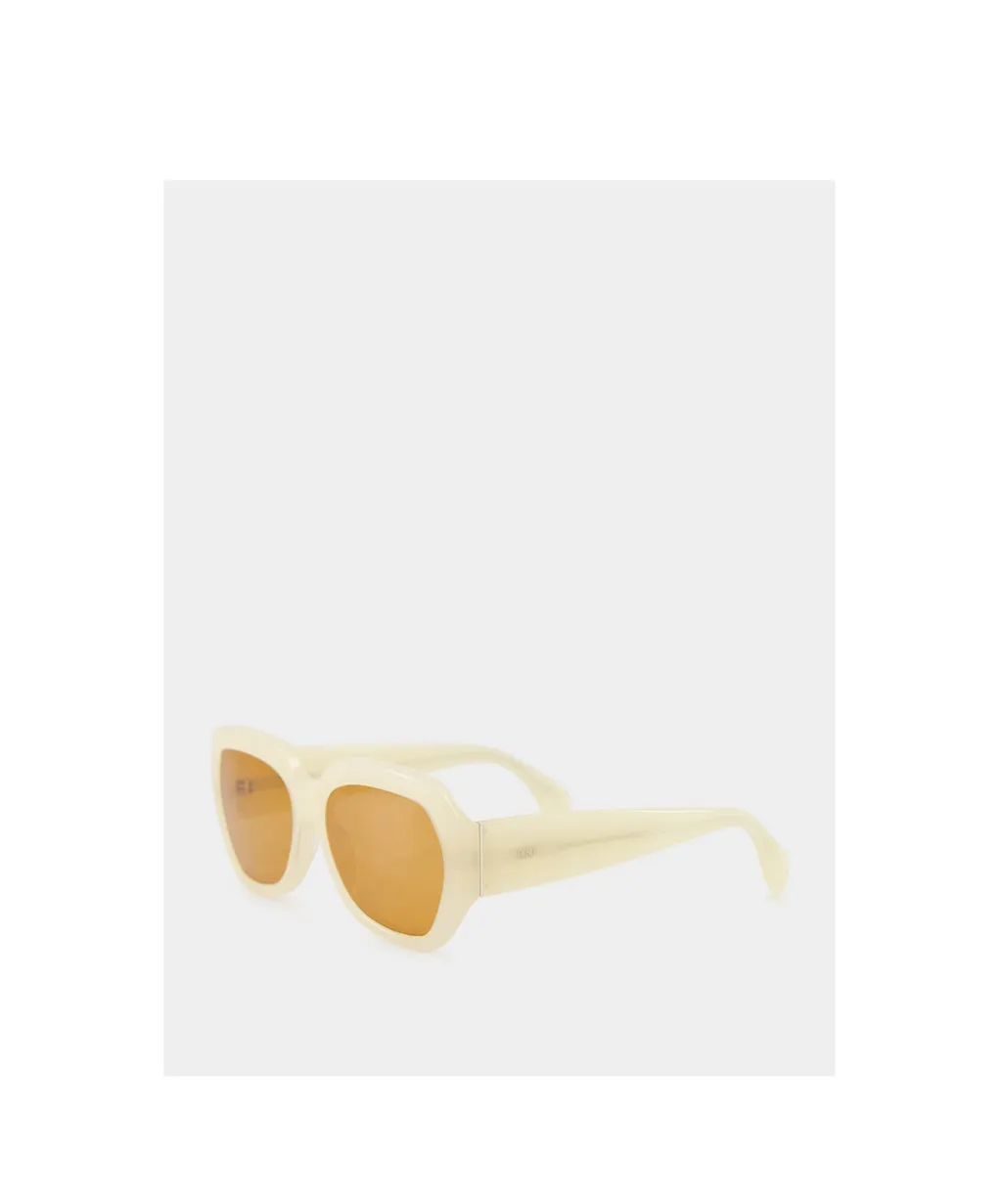 Geometric-Frame Sunglasses