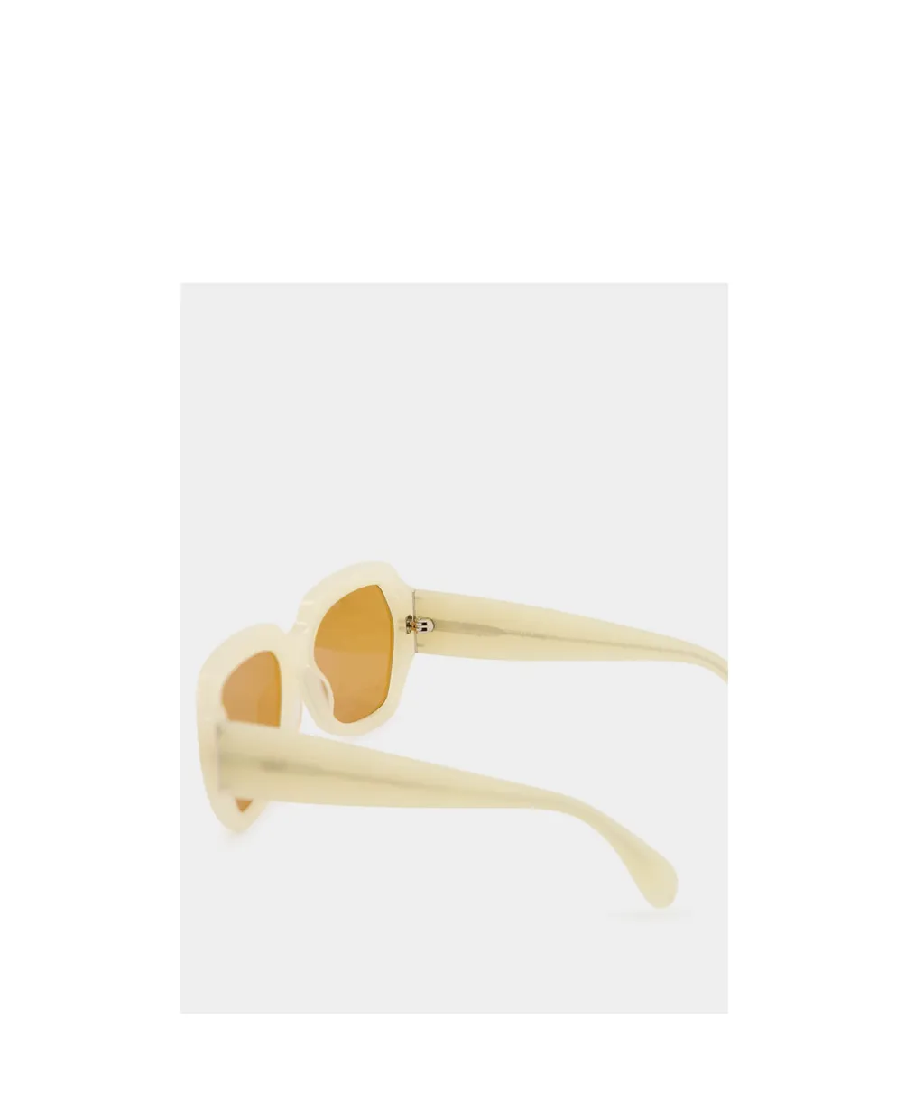 Geometric-Frame Sunglasses