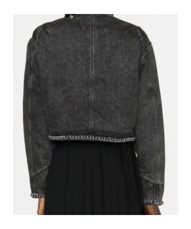 R13 Embellished Denim Jacket