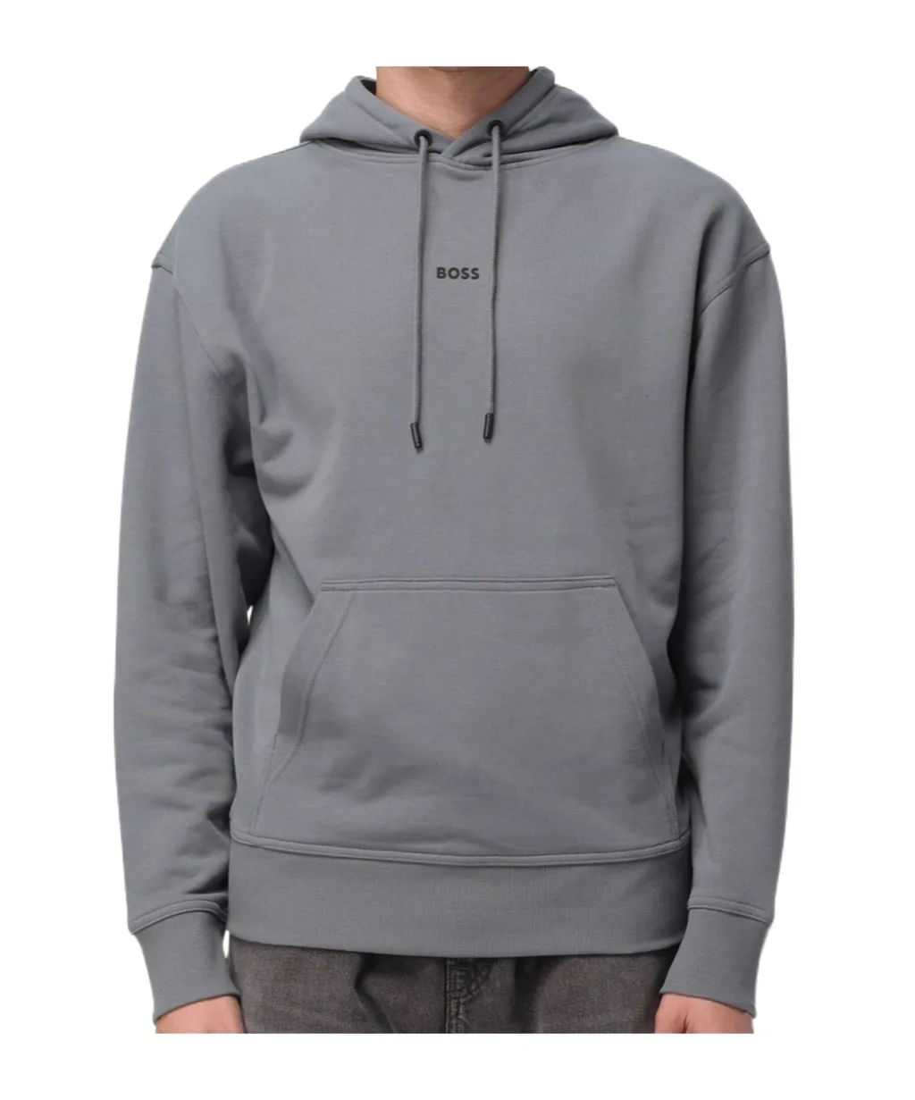 Long-Sleeved Hooded Sweatshirt