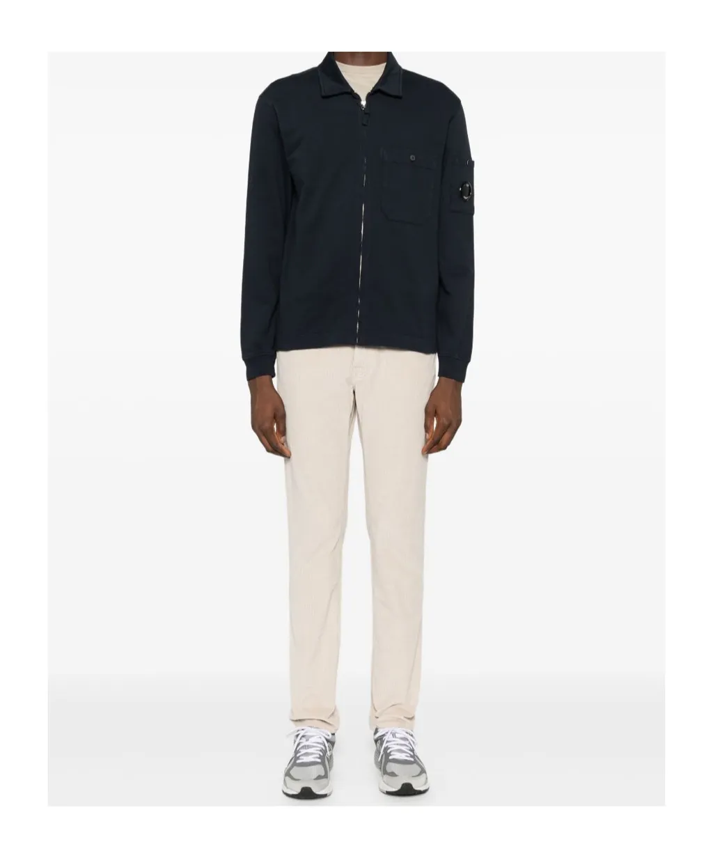 Corduroy Straight-Leg Trousers