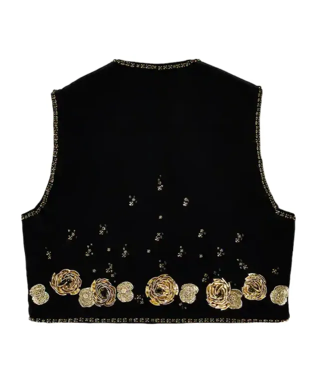 Waistcoat In Velvet