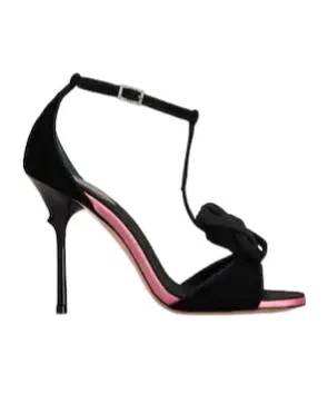 100Mm Rose Vivier T-Strap Sandals