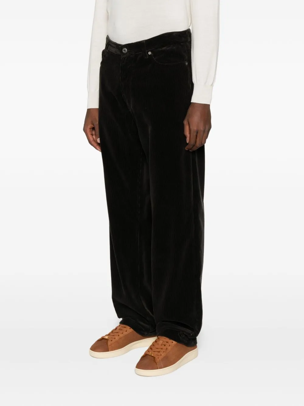 Casual Pants With Belt Loops