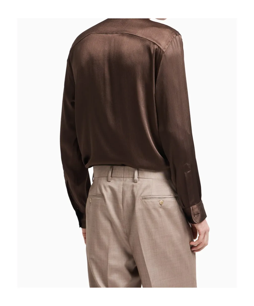 Point-Collar Shirt
