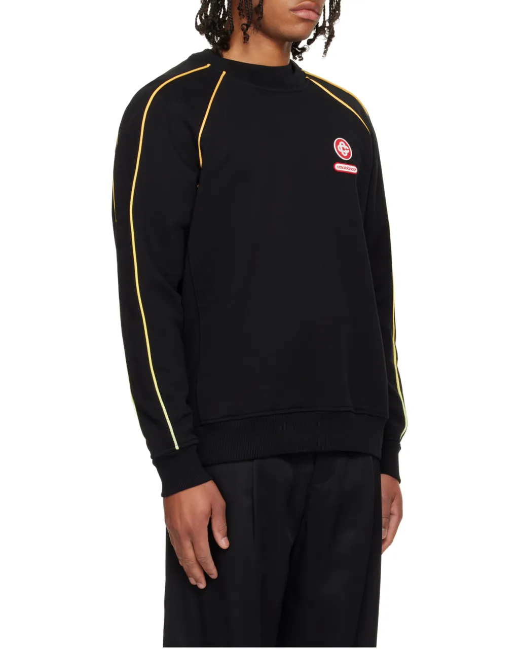Casablanca Logo-Appliqu Crewneck Sweatshirt