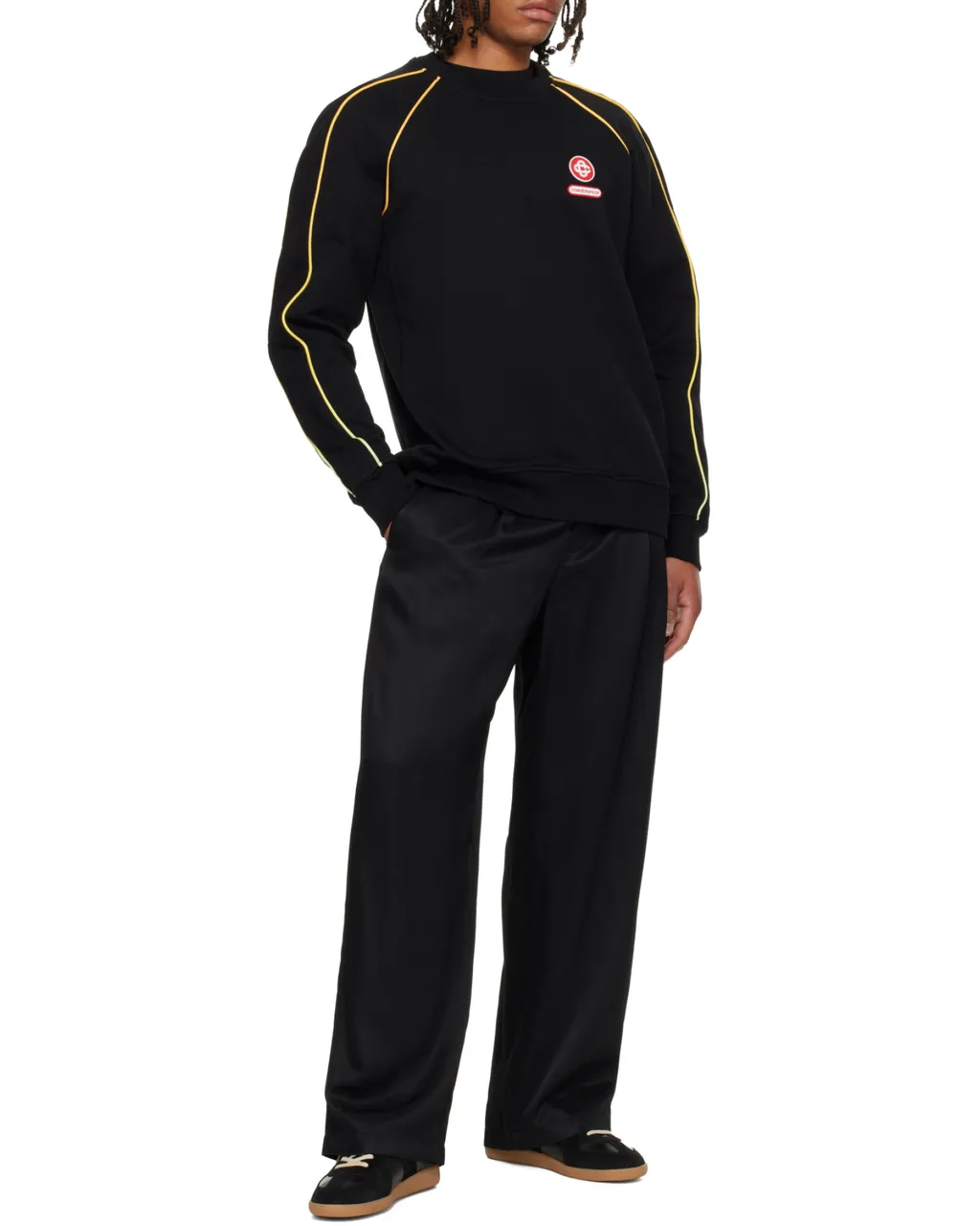 Casablanca Logo-Appliqu Crewneck Sweatshirt