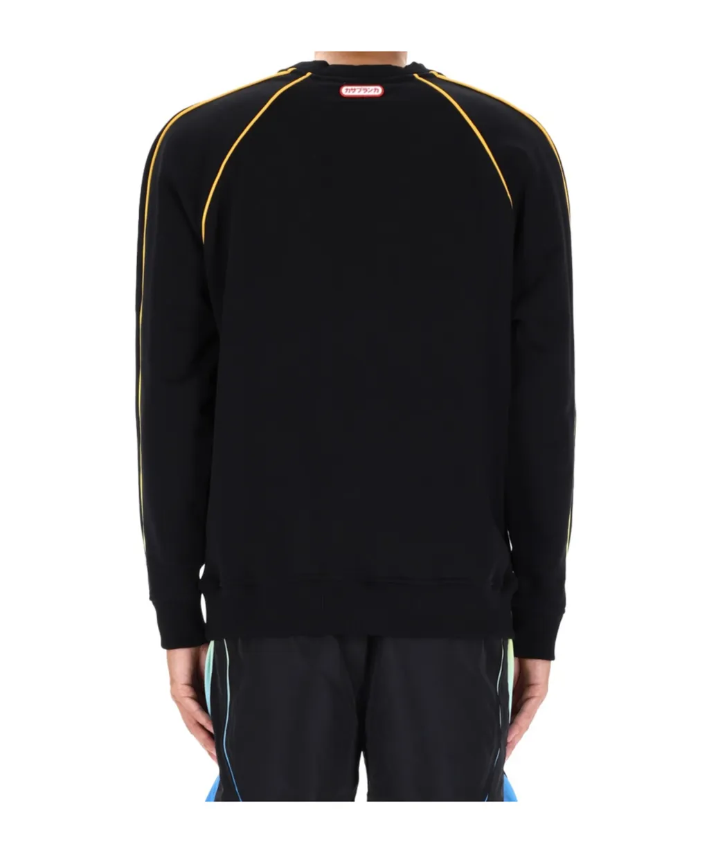 Casablanca Logo-Appliqu Crewneck Sweatshirt