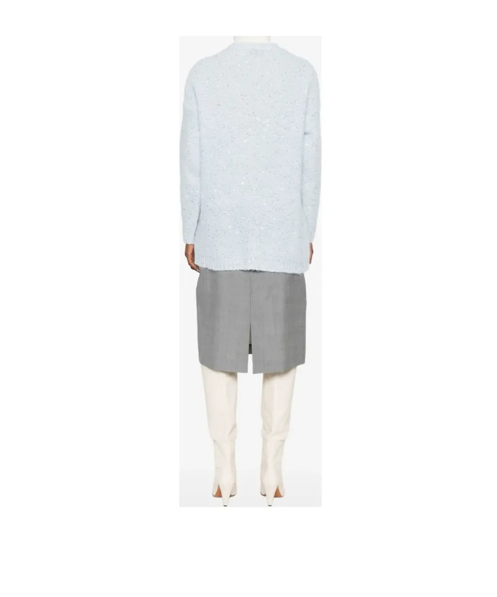 Ermanno Firenze Sweaters Clear Blue