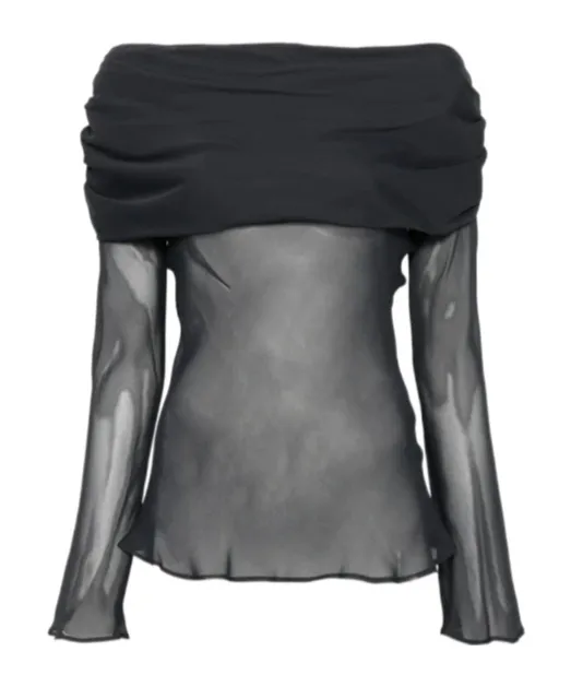 Semi-Sheer Top