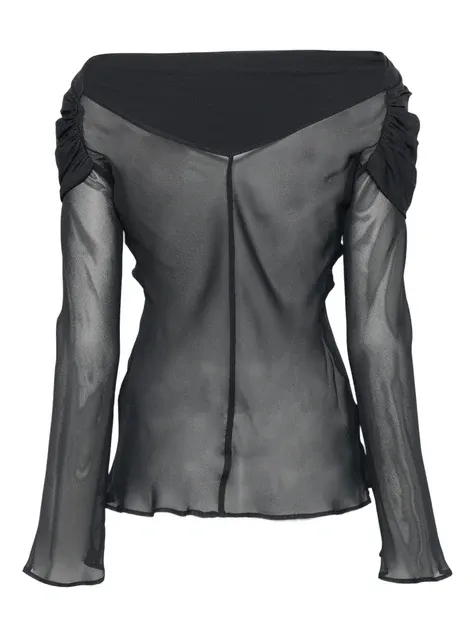 Semi-Sheer Top