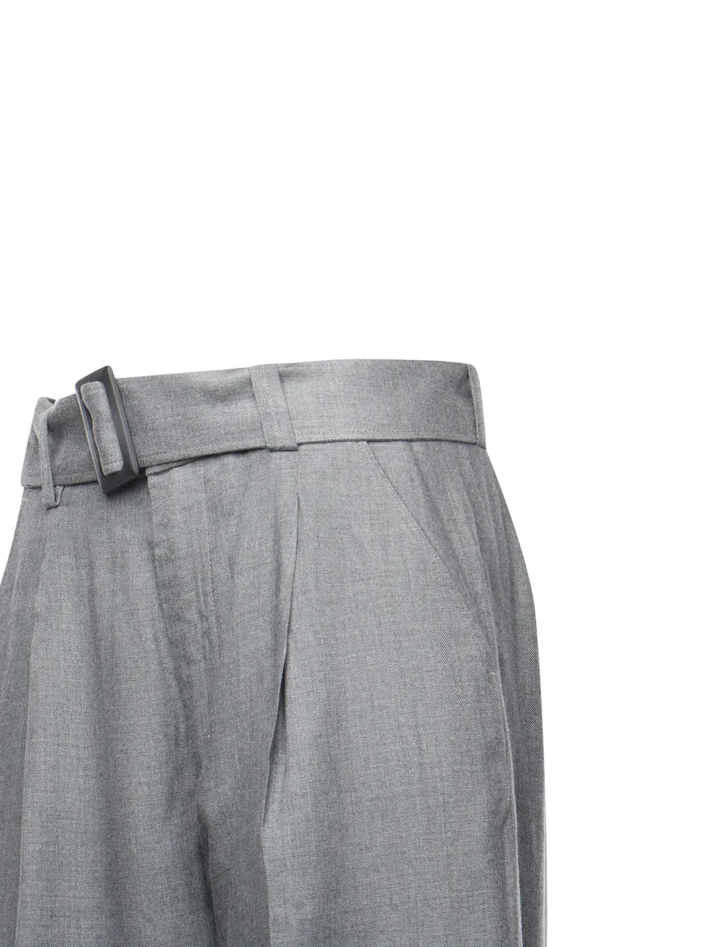 Dondup Belted Wide-Leg Pants