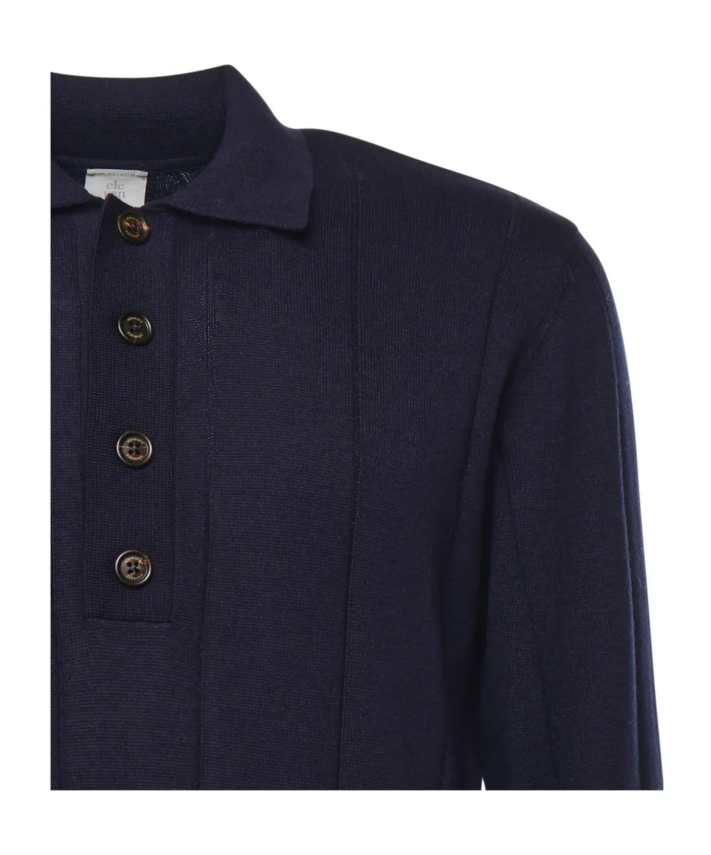 Eleventy Buttoned Knitwear