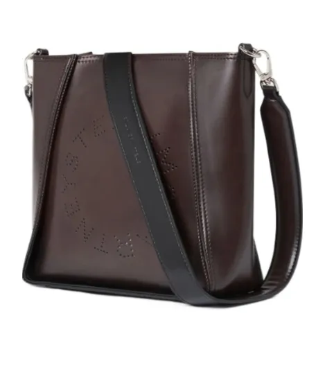 Stella Mccartney Logo Square Crossbody Bag