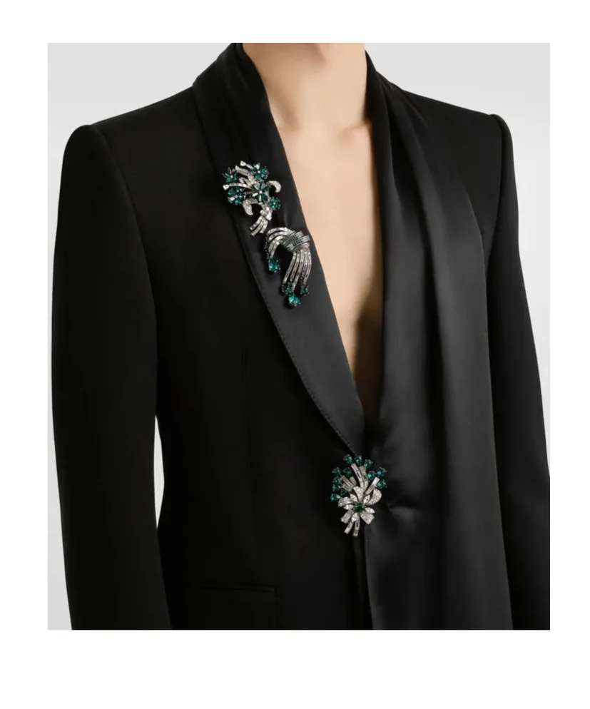 Dolce & Gabbana Floral Embellished Brooch