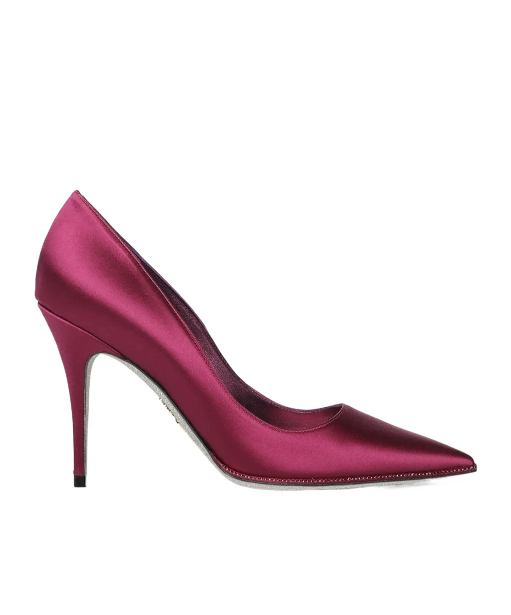 Ren Caovilla Pointed Toe Heeled Sandals