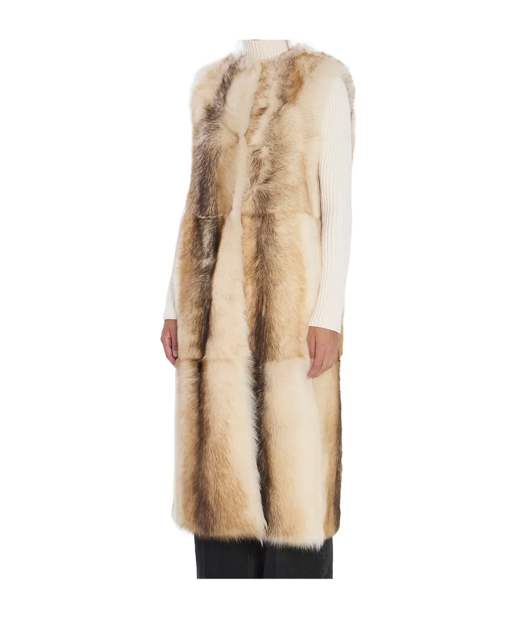 Yves Salomon Long Fur Vest