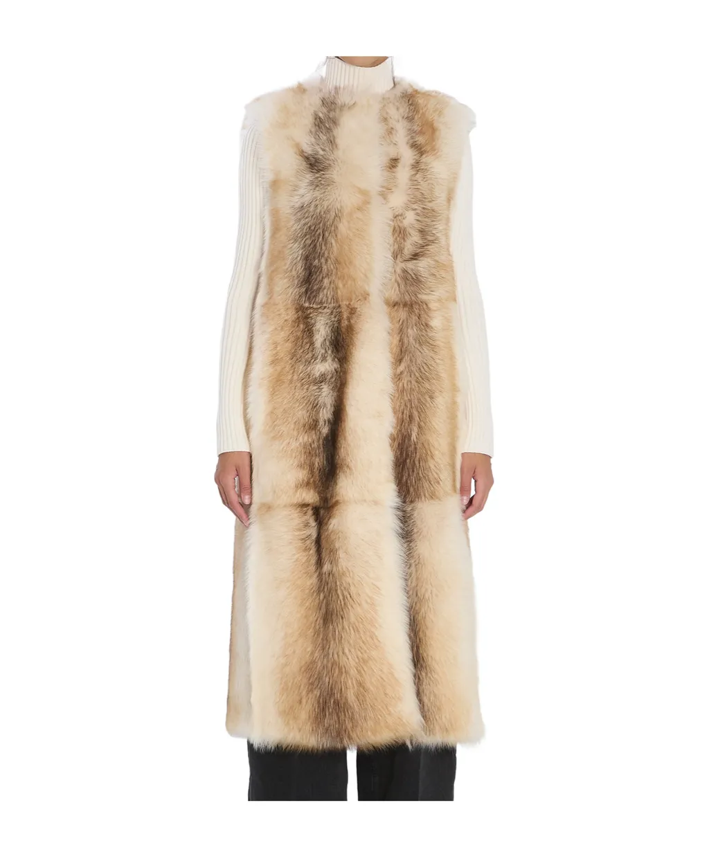 Yves Salomon Long Fur Vest