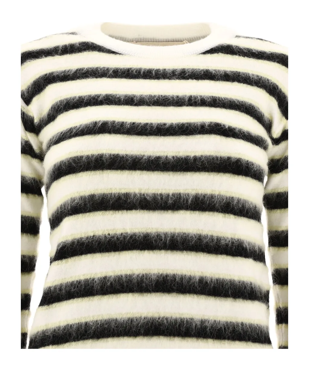 Marni Striped Crewneck Sweater