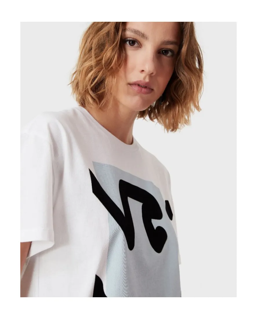Eagle-Logo Print T-Shirt