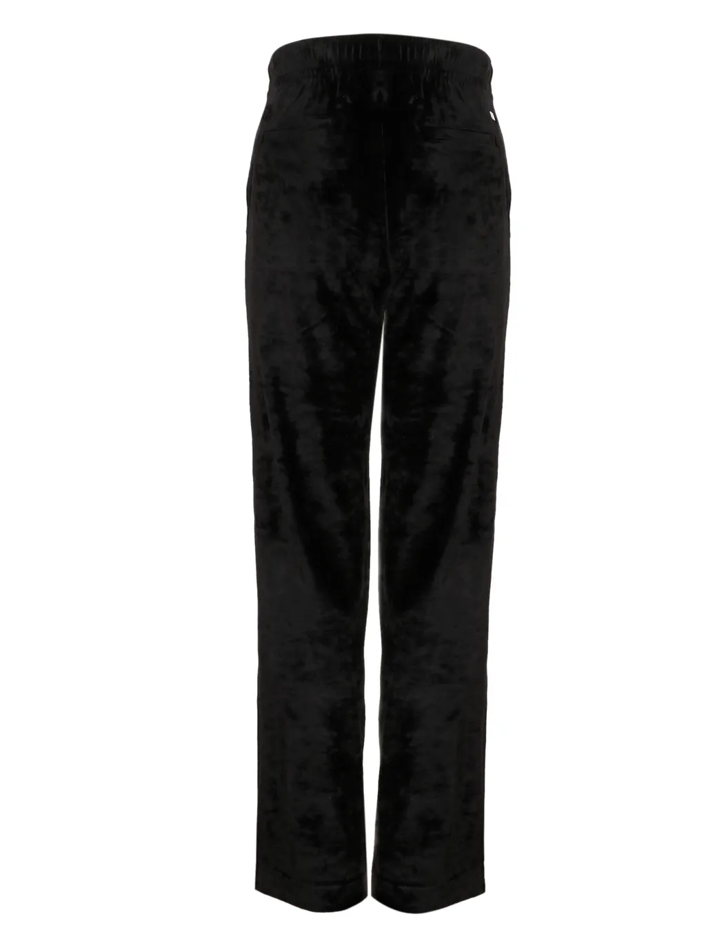 Velvet Straight-Leg Trousers