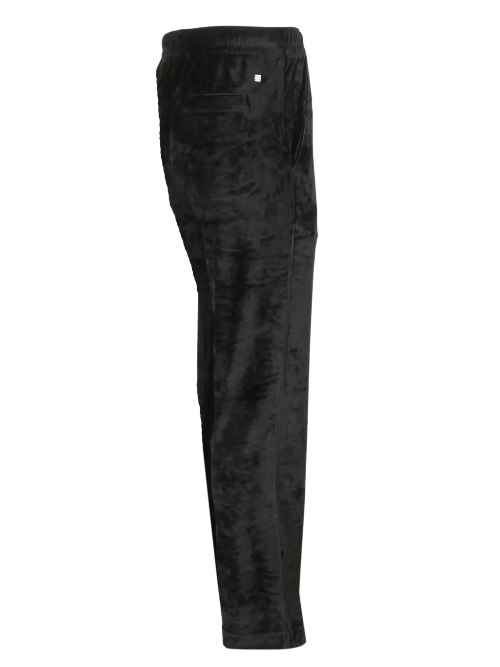 Velvet Straight-Leg Trousers