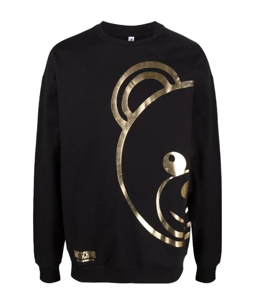Metallic Toy-Bear Sweatshirt