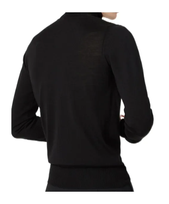 Emporio Armani Long-Sleeved Roll Neck Knitted Jumper