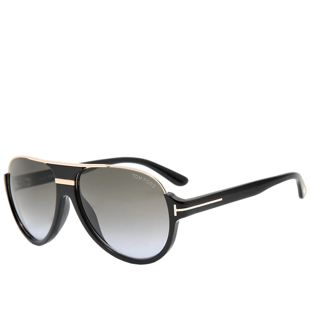 Logo Round Frame Sunglasses