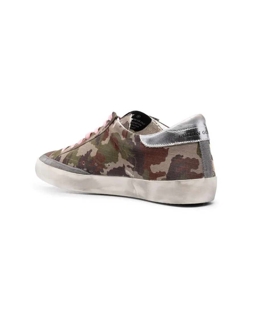 Super-Star Camouflage-Print Sneakers