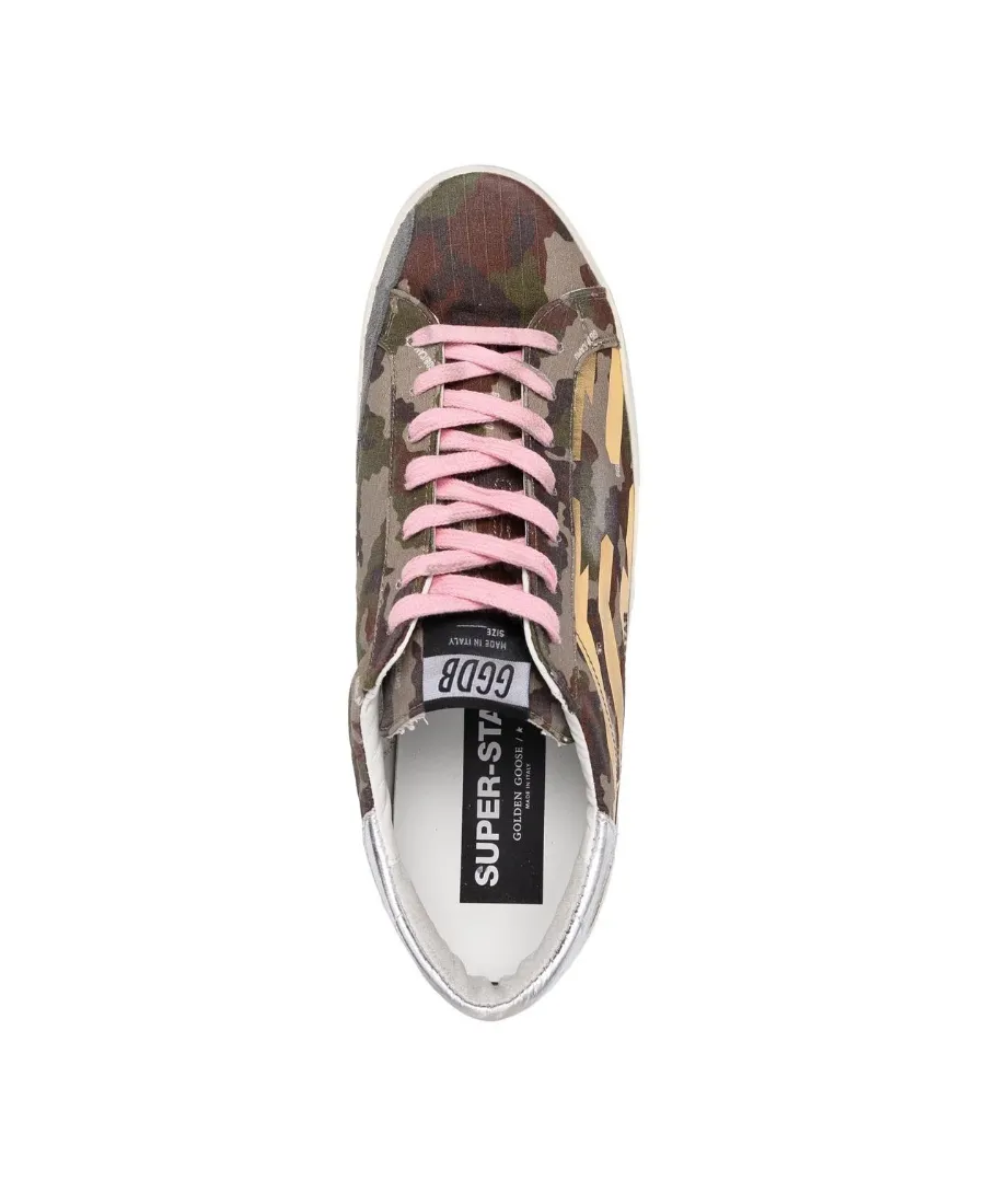 Super-Star Camouflage-Print Sneakers