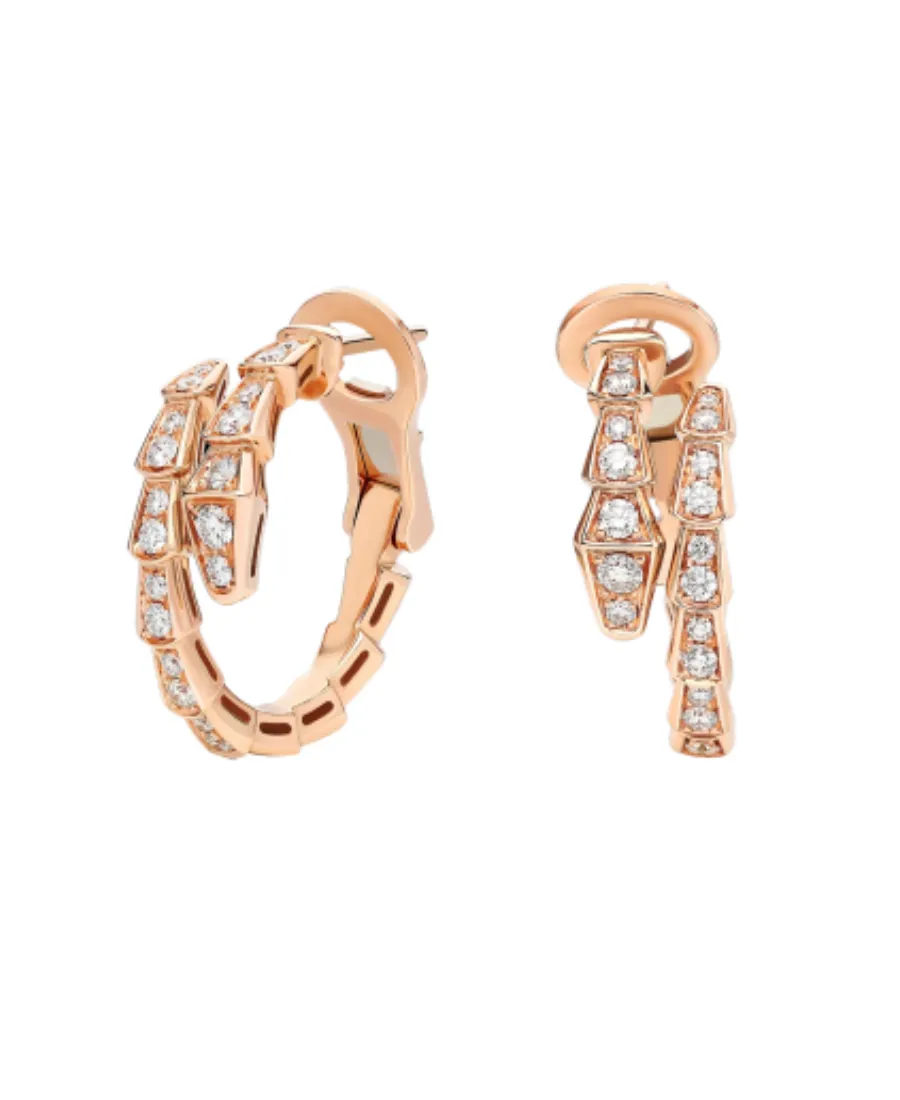 Nailed Diamond Earrings
