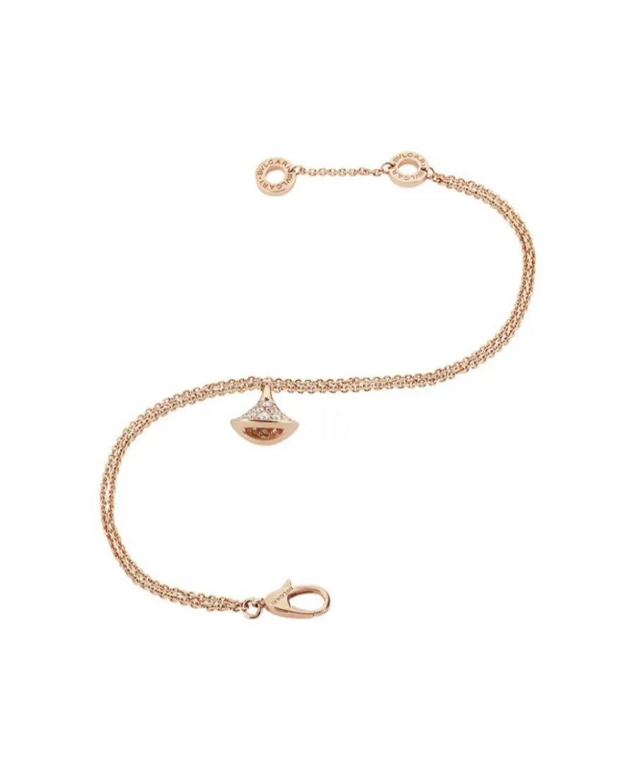 Diva S Dream Series Fan-Shaped Diamond Bracelet
